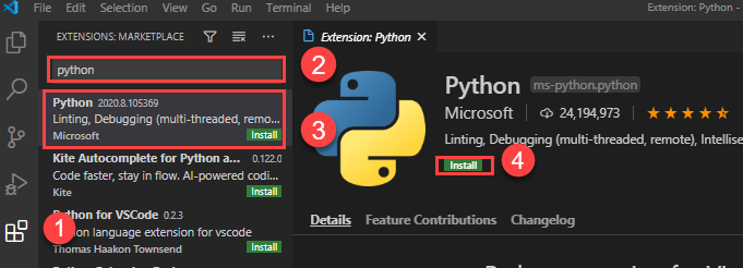 Python kengaytmasi